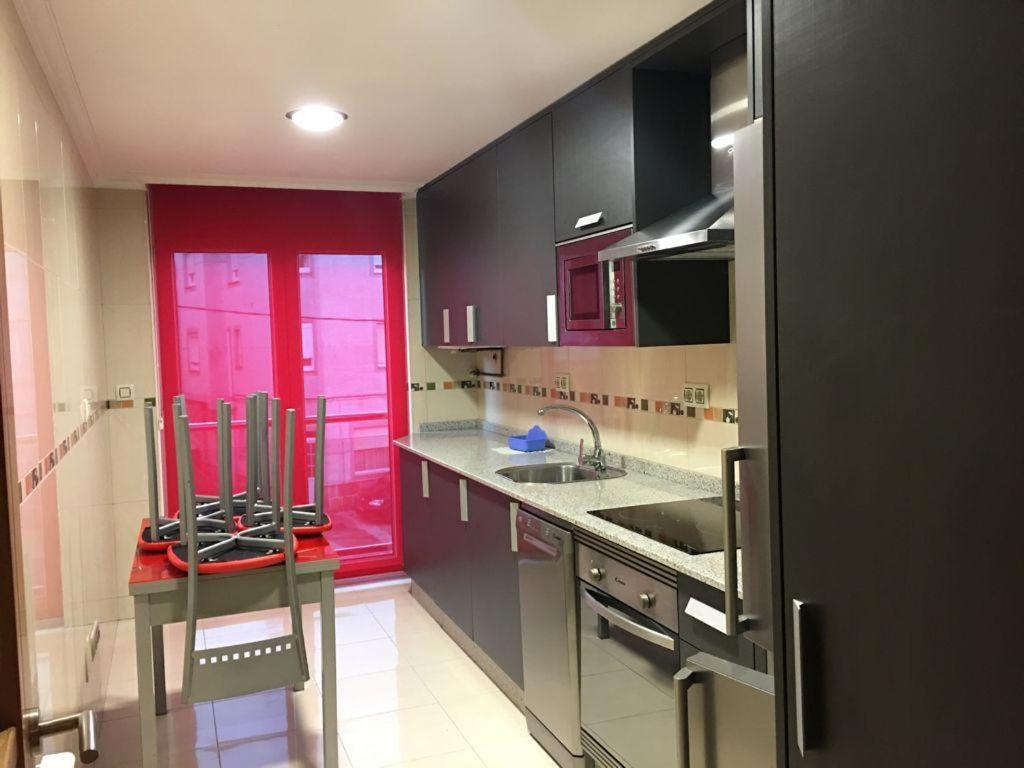 Hotel Corcubion Playa De Quenxe חדר תמונה